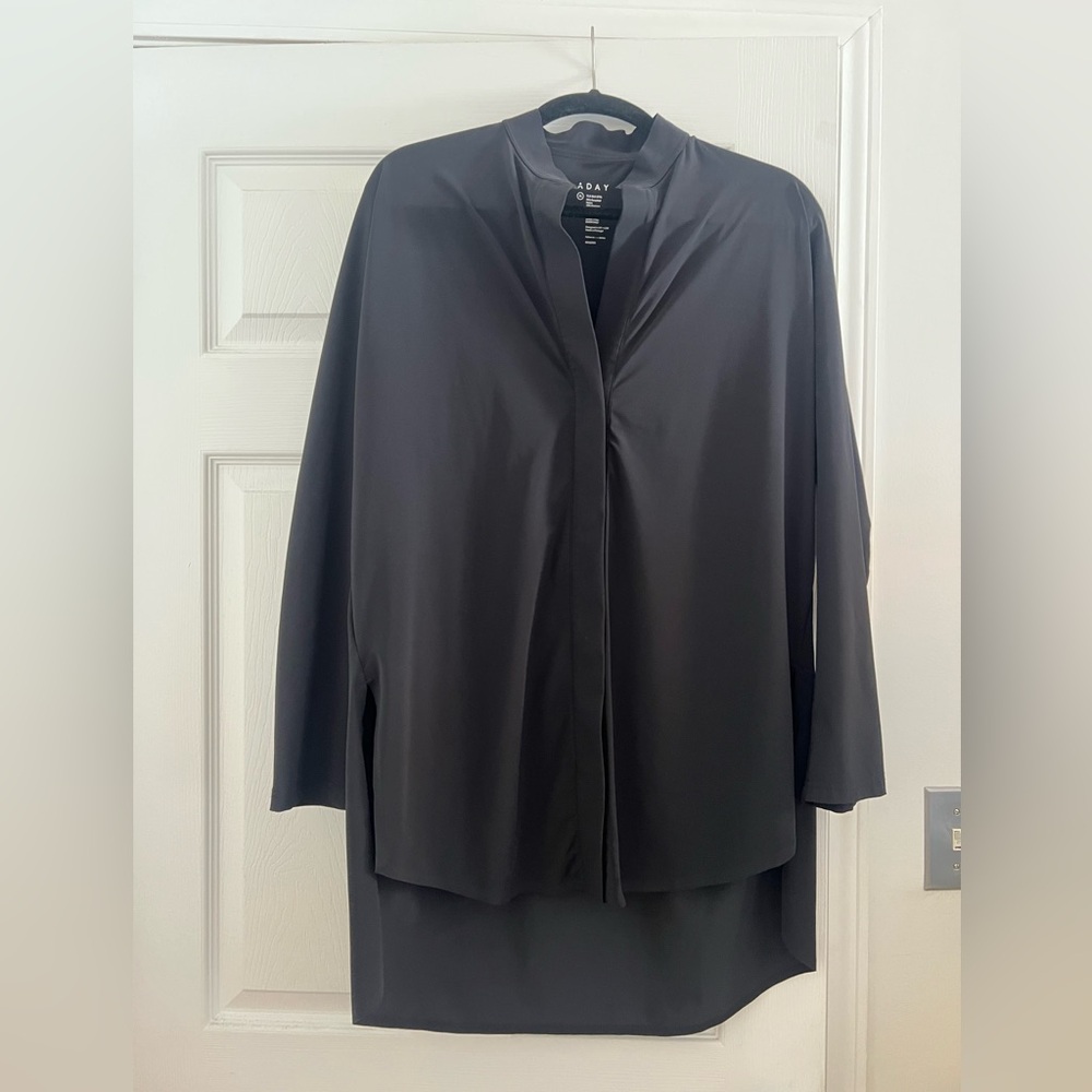 Aday Something Borrowed Shirt in Black Size XL EUC
